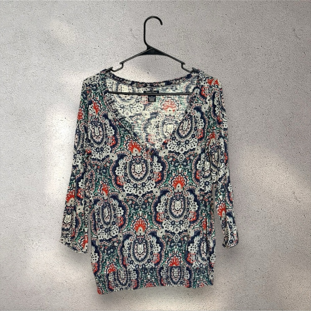Vintage Lucky Brand V-Neck Women's Top